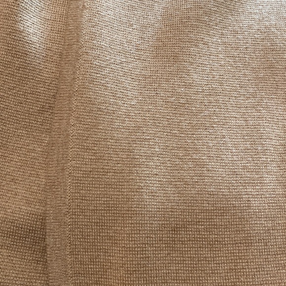 J. Crew 365 Juliette Collarless Wool Open Front Sweater Blazer Khaki Size Small - Picture 8 of 10